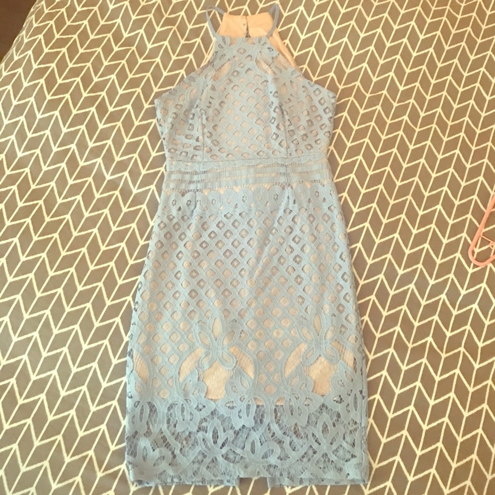 Lulus light blue dress